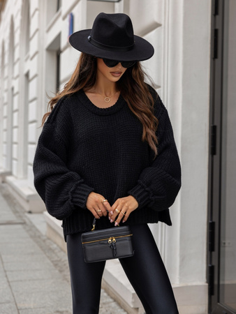 Sweter Velia czarny