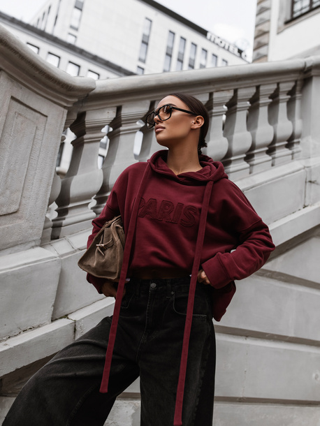 Bluza Paris Śliwka 