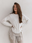 Sweter Lasso biały