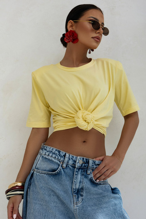 T-shirt Maggie żółty