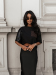 T-shirt Venezia czarny