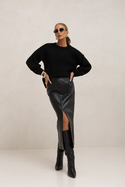 Sweter Ruffica czarny