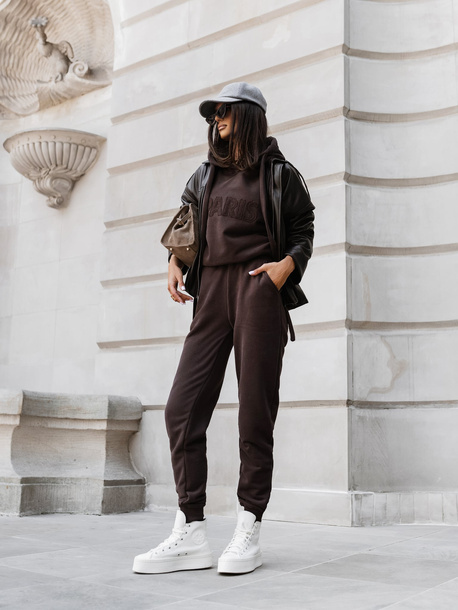Bluza Paris czekoladowa