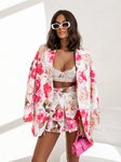Marynarka Pinky Flower Ecru