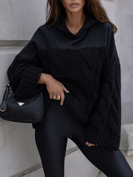 Sweter Celeste czarny