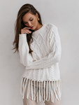 Sweter Lasso biały