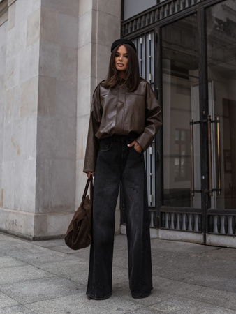 Kurtka Lena brązowa