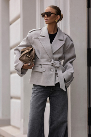 Kurtka Geneva ciemny beż