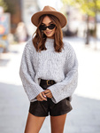 Sweter Rubi szary