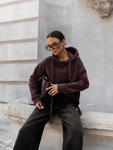 Bluza Paris Ciemna śliwka 