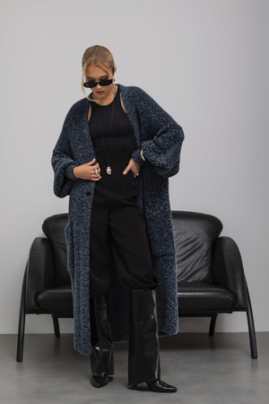 Sweter Nest niebieski