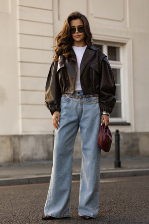 Kurtka Raven brązowa