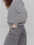 Sweter Premium Maelis szary