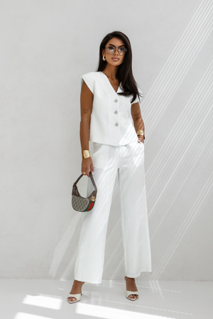 Spodnie Elena białe