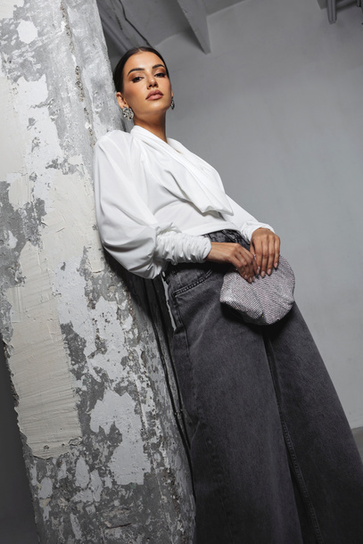 Bluzka Selvianne biała