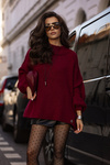 Sweter Mellow bordowy