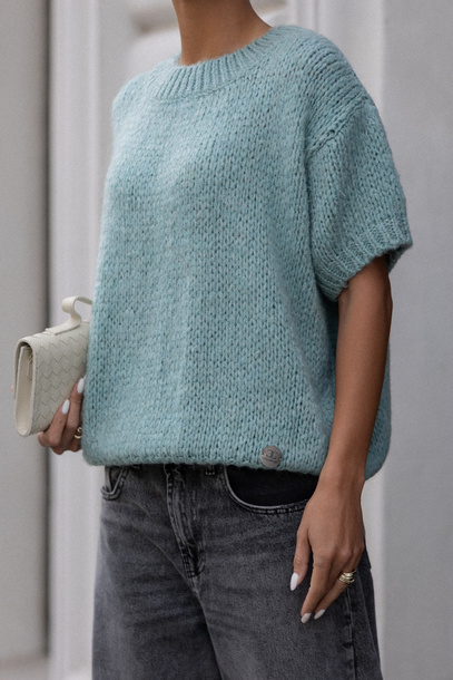 Sweter Copenhagen miętowy