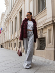 Sweter Corvella bordowy