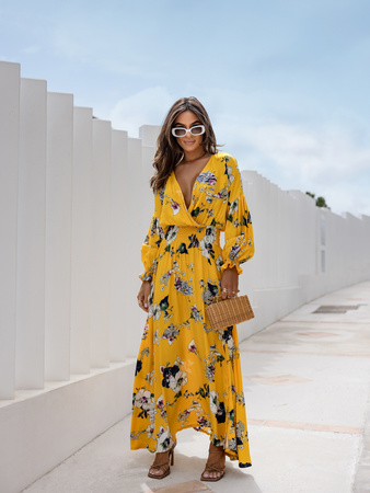 Sukienka Nan żółta