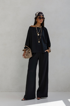 Spodnie Polly czarne