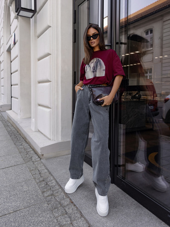 Spodnie Nicolet szare