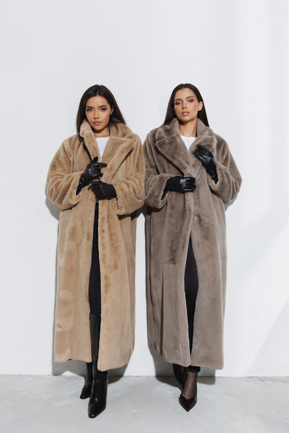 Płaszcz Torin ciemny beż