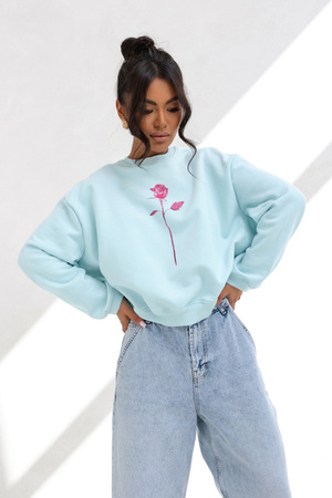 Bluza Rose błętkitna