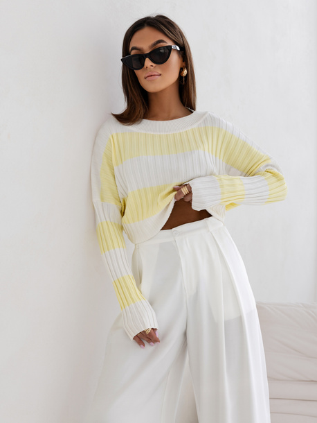 Sweter Fiona żółty 