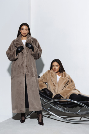 Płaszcz Torin ciemny beż