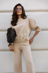 Sweter Amira beżowy