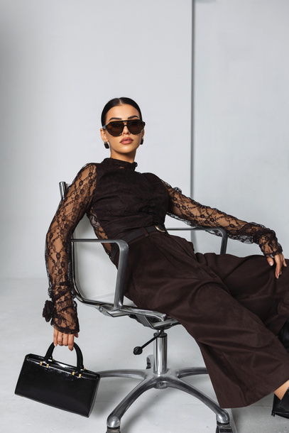 Koszula Lurette czekoladowa