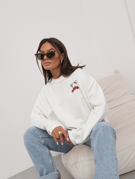 Bluza Cherry Kremowa