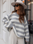 Sweter Maribel szary