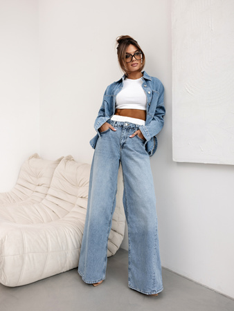 Spodnie Belly jasny jeans