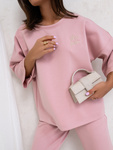 Bluza Reya pudrowy róż
