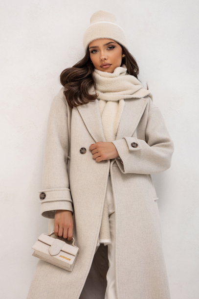 Szalik Haven beżowy