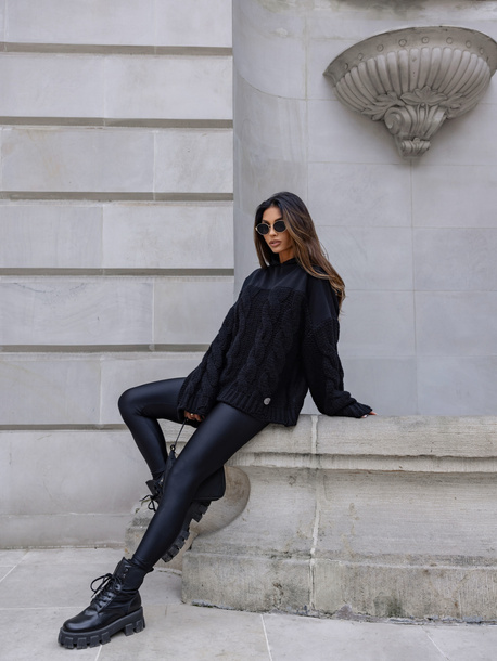 Sweter Celeste czarny