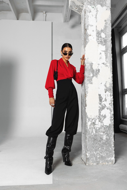 Bluzka Selvianne czerwona