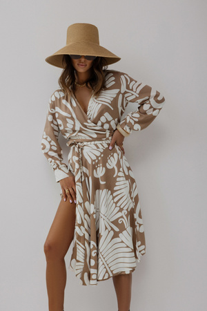 Sukienka Grece beżowa