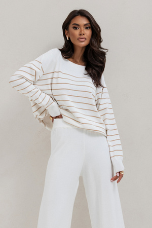 Sweter Helsinki beżowy