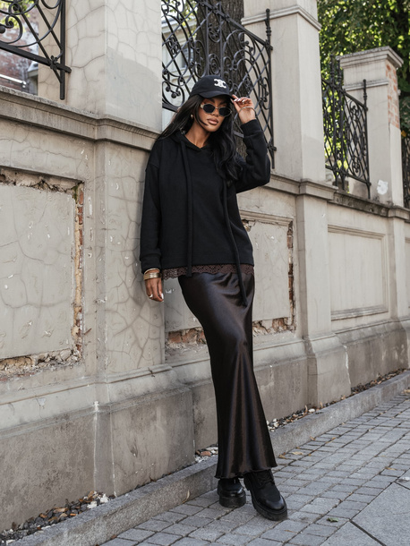 Bluza Velur czarna