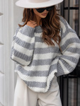 Sweter Maribel szary