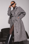 Płaszcz Crema szary