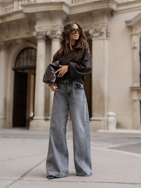 Bluza Selia brązowa