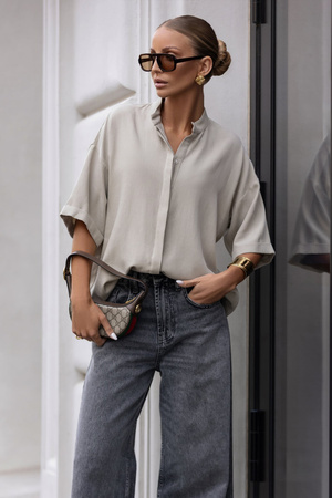 Koszula Loyce jasny beż