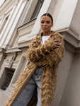 Sweter Verona jasny karmelowy 