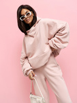 Bluza Kim pudrowy róż