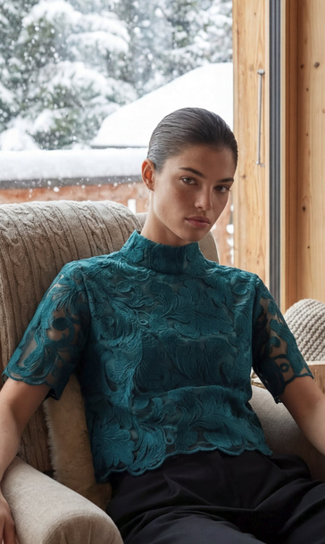 Bluzka Ofelia zielona