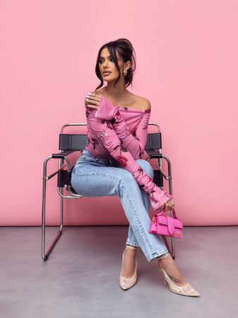 Bluzka Karen różowa