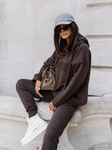 Bluza Paris czekoladowa